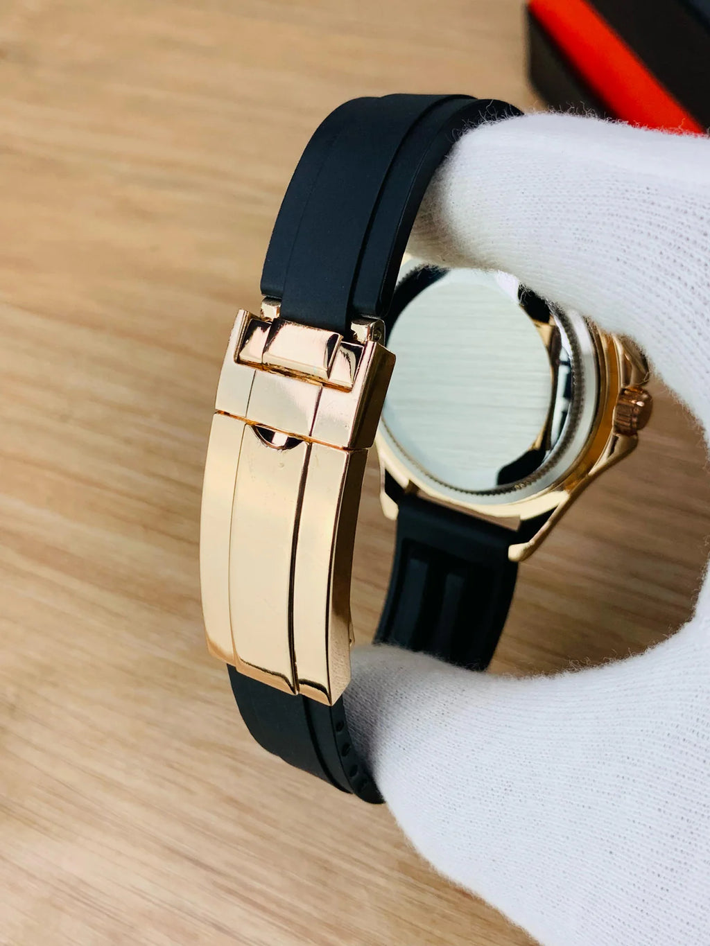 Automatic Movement Rose Gold Men Watch | Quartz