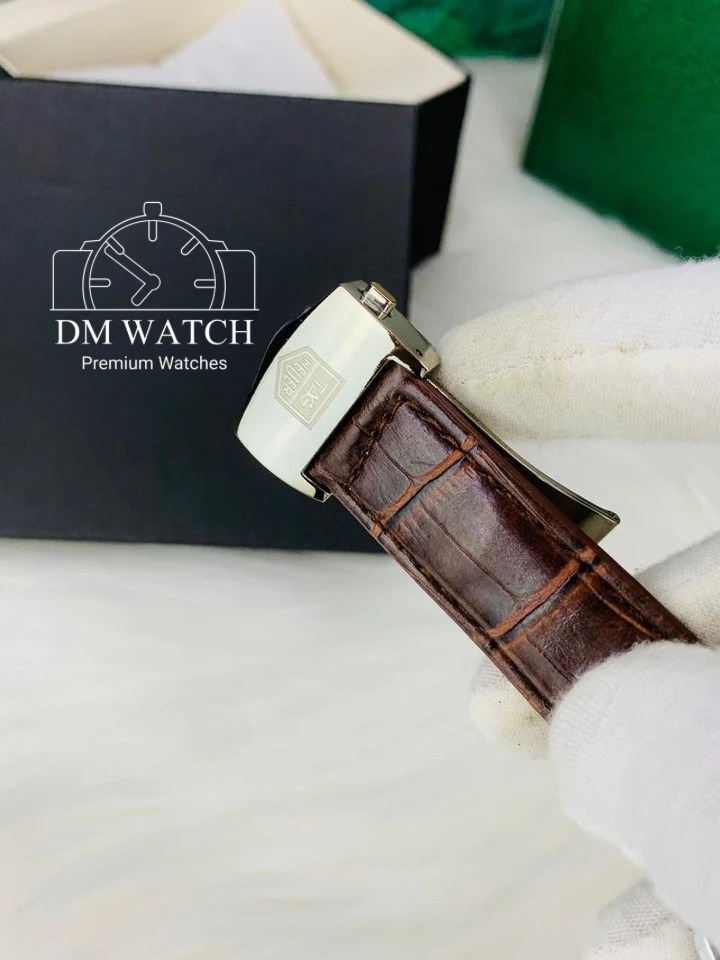 Tag Calibre 5 Watch With Day&Date (Brown)