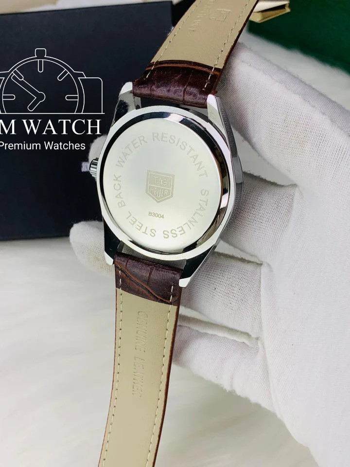 Tag Calibre 5 Watch With Day&Date (Brown)