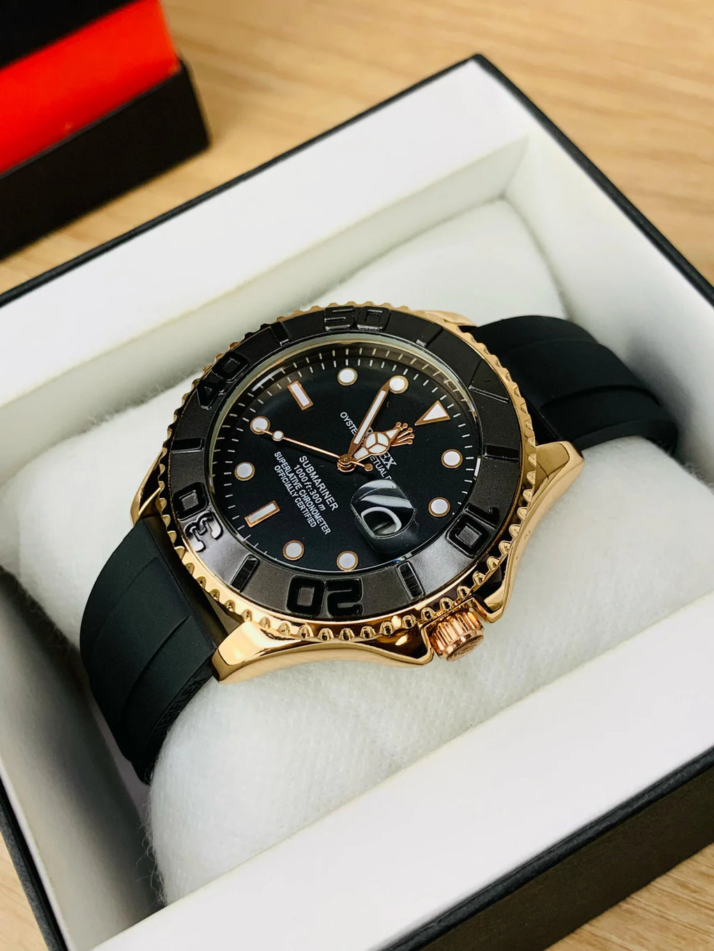 Automatic Movement Rose Gold Men Watch | Quartz