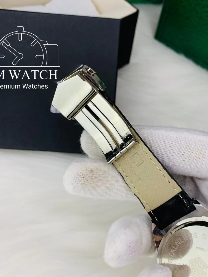 Tag Calibre 5 Watch With Day&Date (Black)